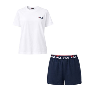 Pigiama donna corto in cotone Fila FPS4180