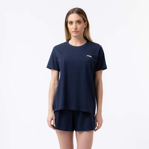 Pigiama donna corto in cotone Fila FPS4180