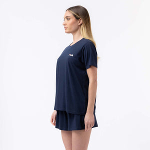Pigiama donna corto in cotone Fila FPS4180