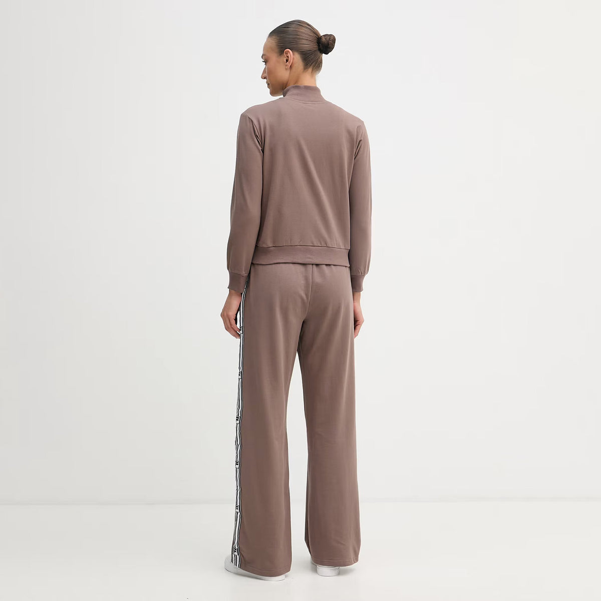 Pigiama donna stile tuta full zip cotone Fila FPS4224