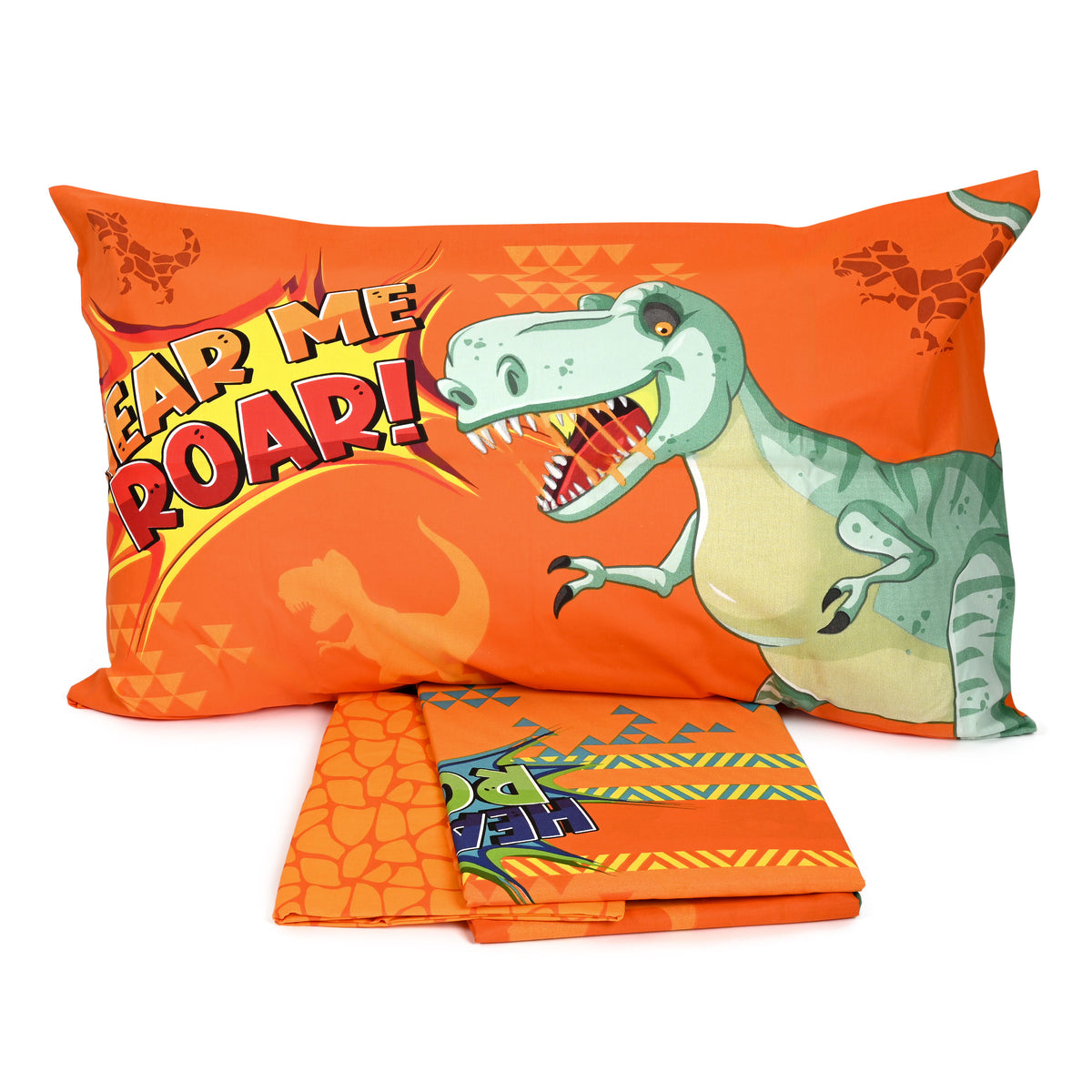Completo Letto in cotone 1 Piazza Hermet Dinosaurs 