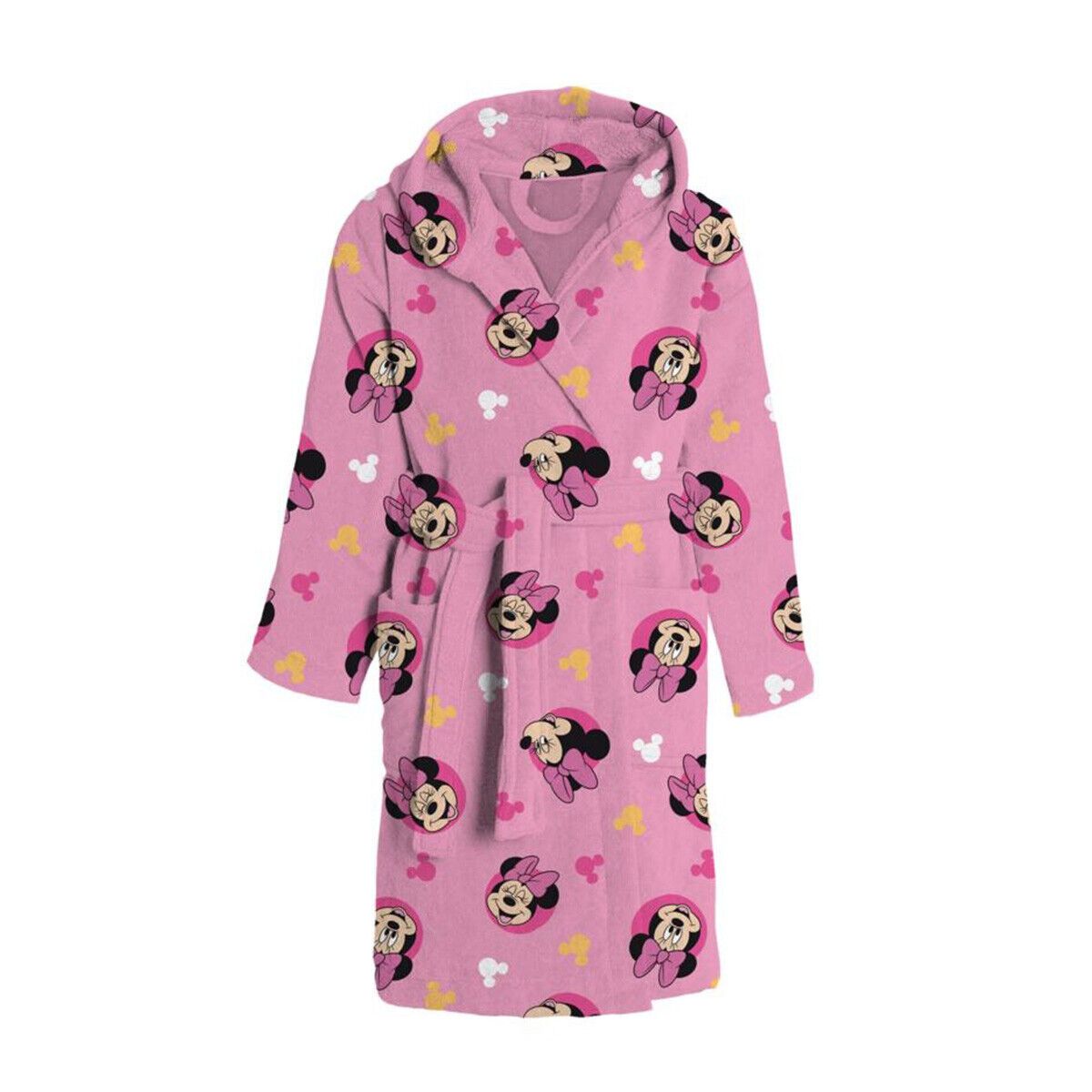 Accappatoio bimba in spugna 100% cotone Minnie Disney 