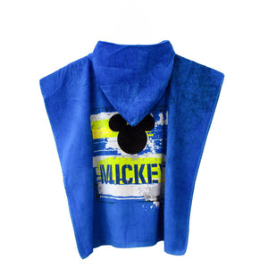 Poncho asciugamano 100% cotone Topolino Disney
