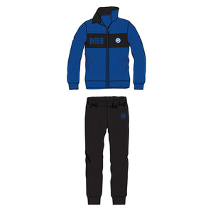 Pigiama uomo ufficiale Inter in pile nerazzurro PIGI 1210
