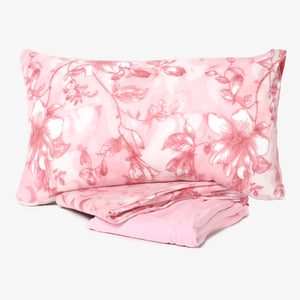 Completo letto in pile floreale Irge ICL fiore