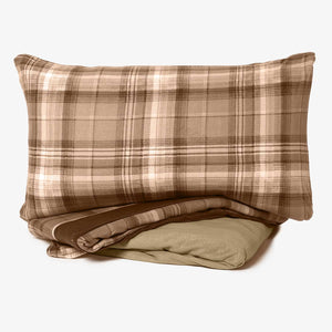 Completo letto in pile tartan Irge ICL scozia