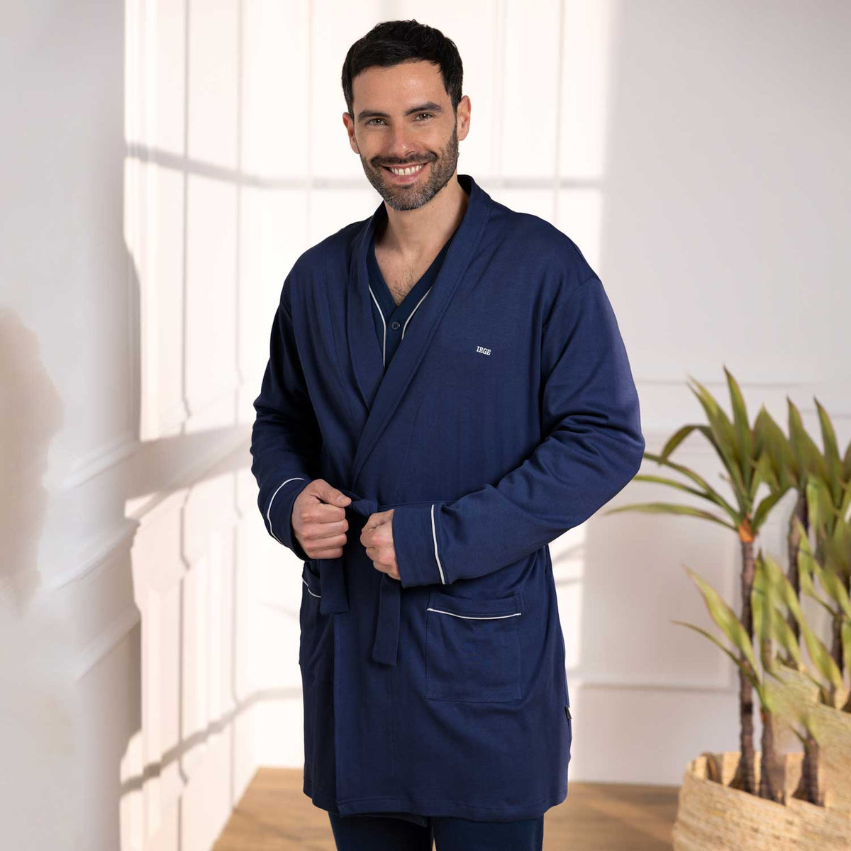 Vestaglia uomo caldo cotone Irge IRI2388