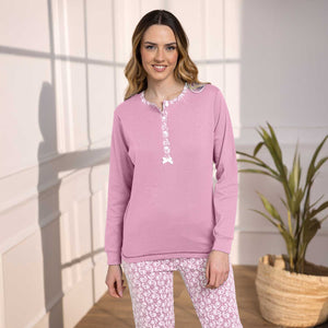 Pigiama donna cotone caldo 100% Irge IRI2456 / CDI235