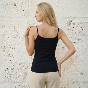 Top donna Jadea 4179 canotta spalla stretta cotone