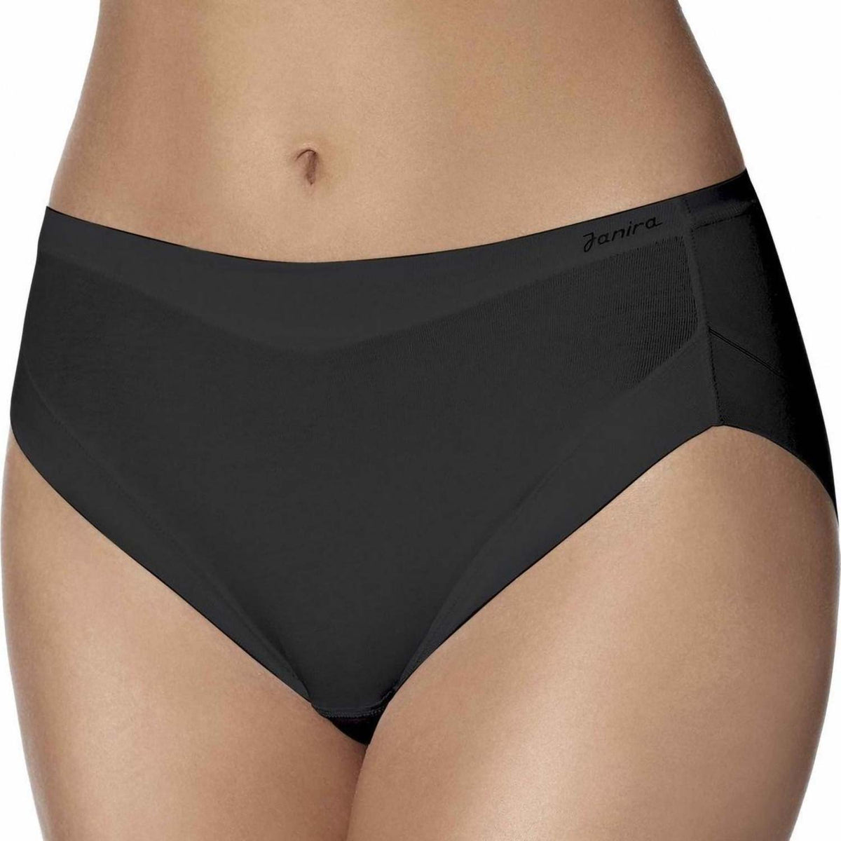 Slip donna vita media tassello spugna di cotone Janira cotton band