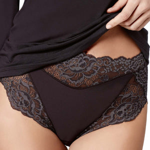 Slip Alto con tassello spugna di cotone Janira Maika 319 Greta