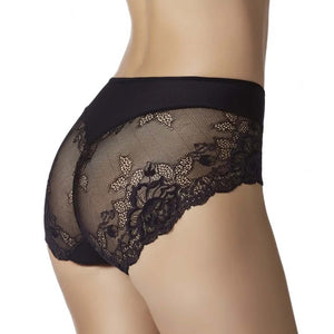 Slip alto con pizzo e tassello spugna di cotone Janira niki greta 