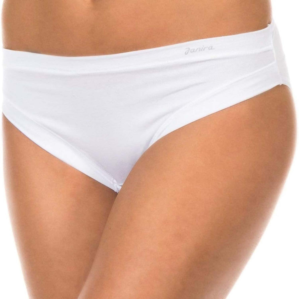 Slip con tassello 100% spugna di cotone Janira brislip esencial- 3 pezzi