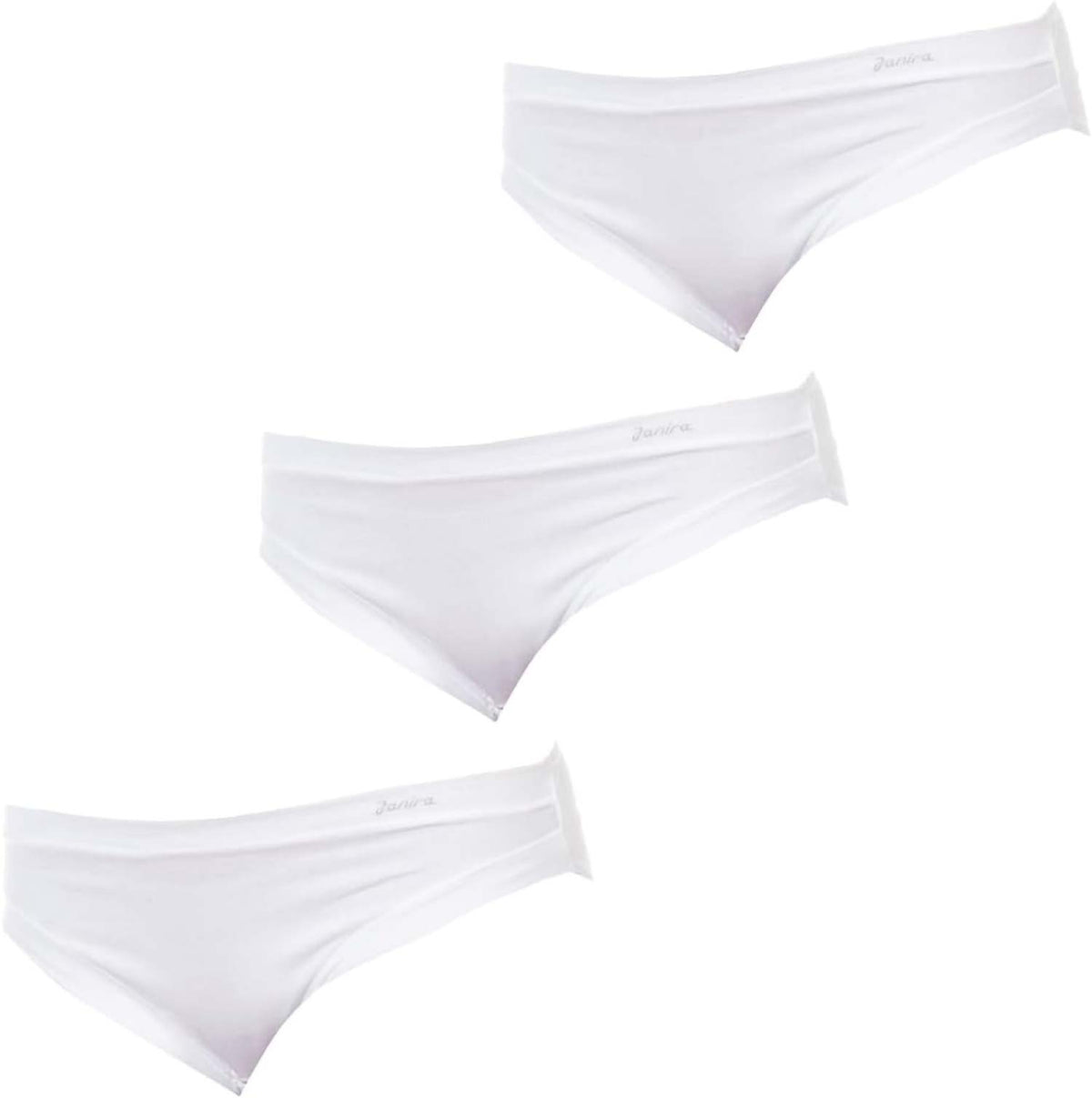 Slip con tassello 100% spugna di cotone Janira brislip esencial- 3 pezzi