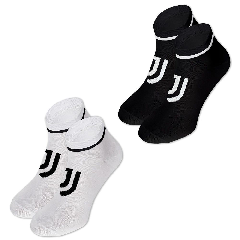 Calze corte assortite Juventus FC SNKC-J001 2 paia