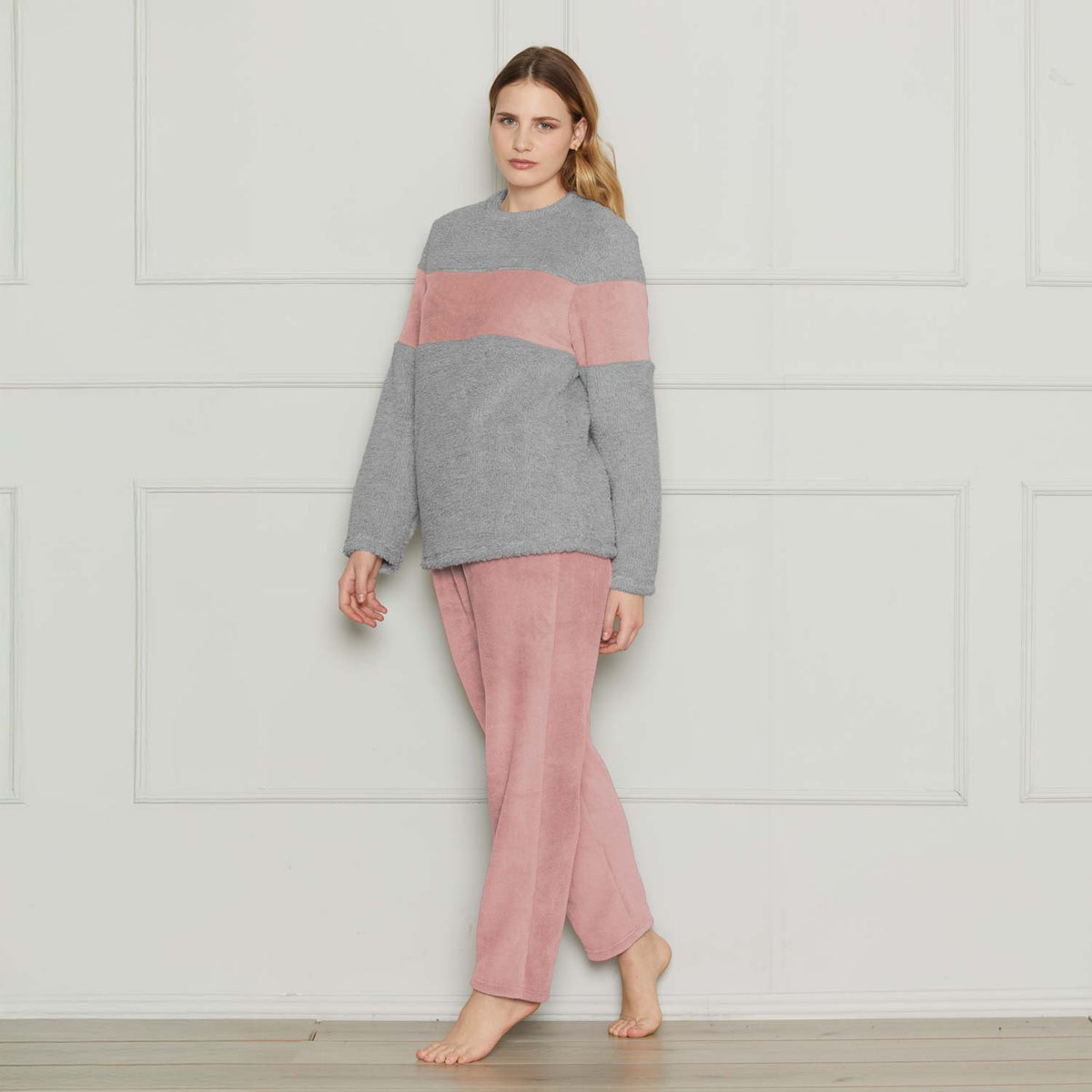 Pigiama donna in coral micropolar Cippi 2403