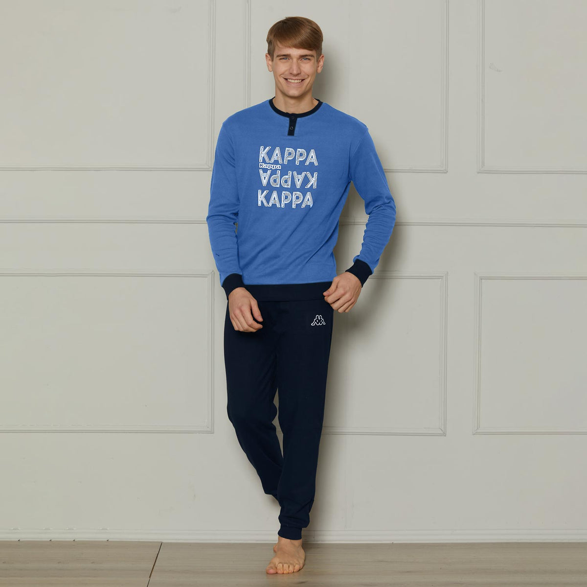 Pigiama uomo caldo cotone Kappa KMW25001