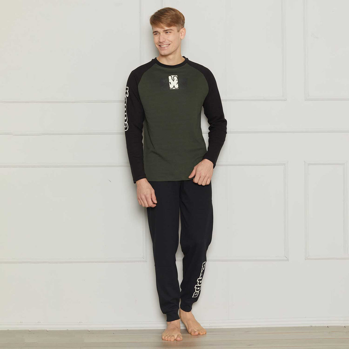 Pigiama uomo caldo cotone Kappa KMW25006