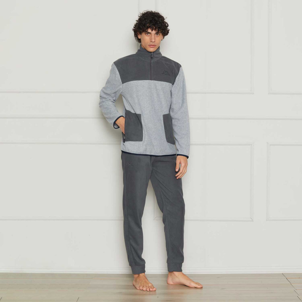 Pigiama uomo bambino micropolar Kappa KMW25043