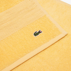 Set asciugamani Lacoste Lecroco 100% cotone viso+ospite