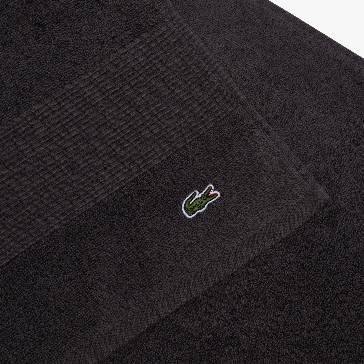 Set asciugamani Lacoste Lecroco 100% cotone viso+ospite