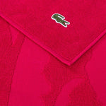 Telo mare in spugna di cotone Lacoste Lsport