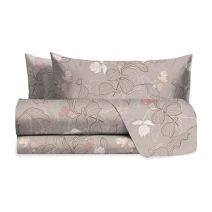 Completo letto maxi floreale 100% cotone Laura Biagiotti Gea