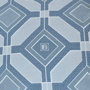 Completo Letto Matrimoniale fantasia geometrica 100% cotone Alcamar Laura Biagiotti