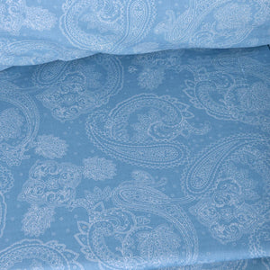 Completo Letto Matrimoniale cotone fantasia paisley Cursa Laura Biagiotti