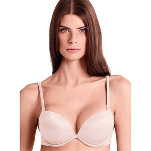 Reggiseno super push up Lormar double liscio imbottito