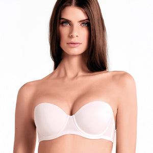 Reggiseno fascia Lormar Pura imbottito con ferretto