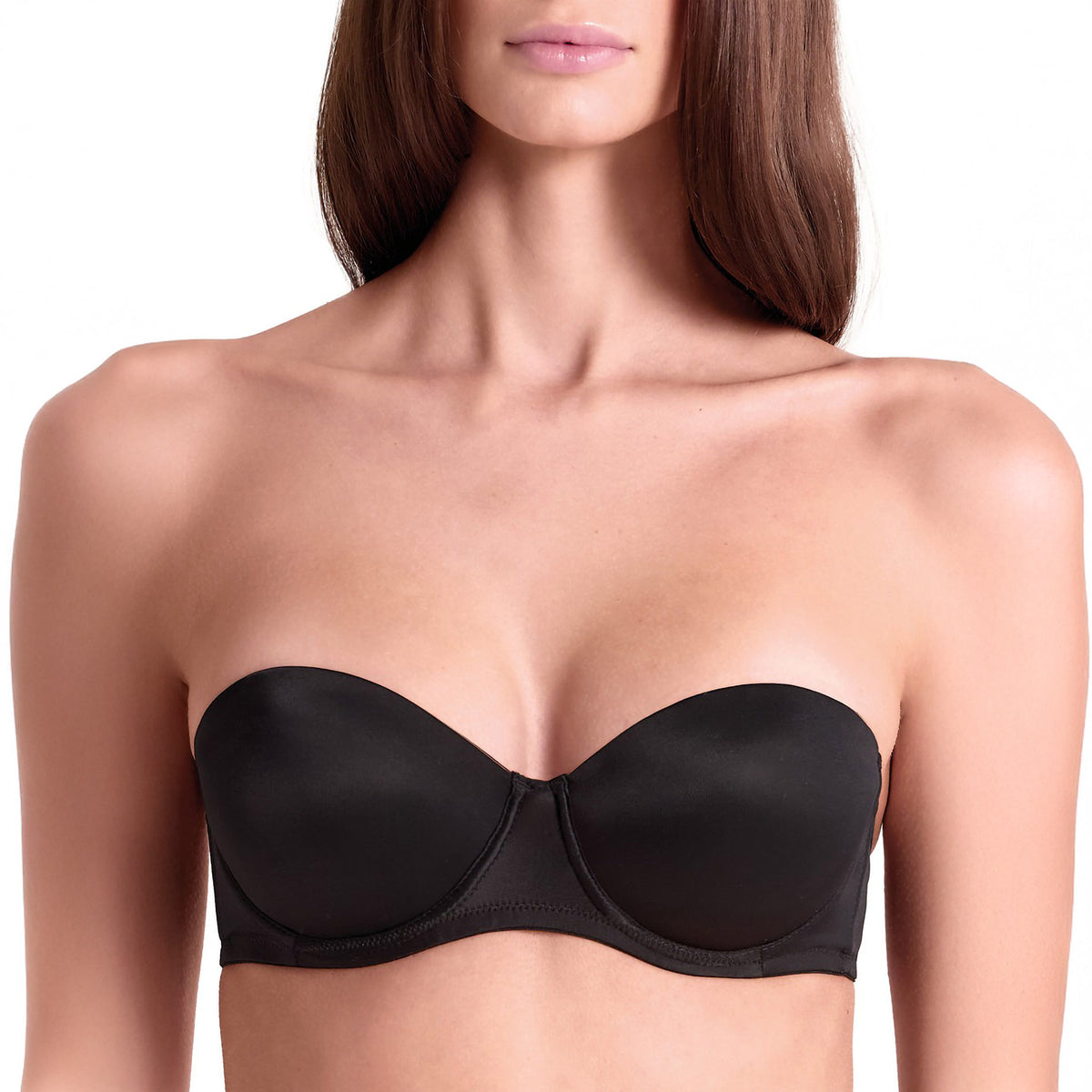 Reggiseno fascia Lormar Pura imbottito con ferretto