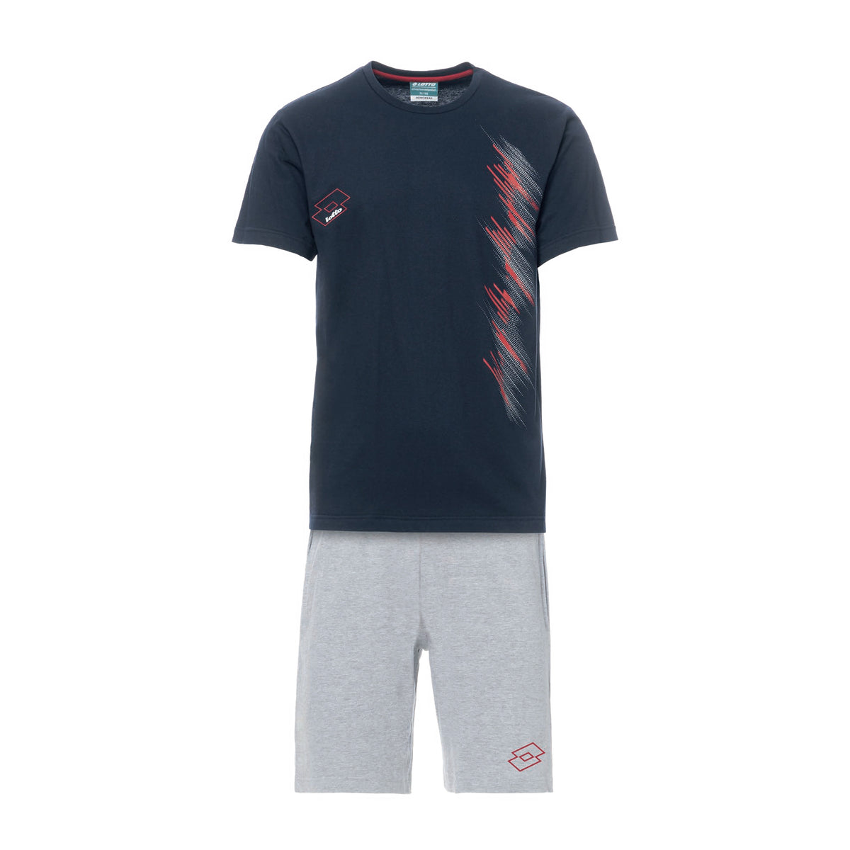 Pigiama uomo estivo in cotone Lotto LP1209