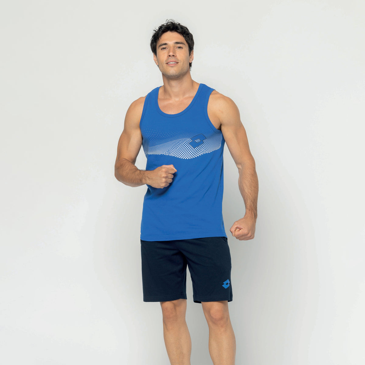 Pigiama uomo estivo canotta Lotto LP1213 