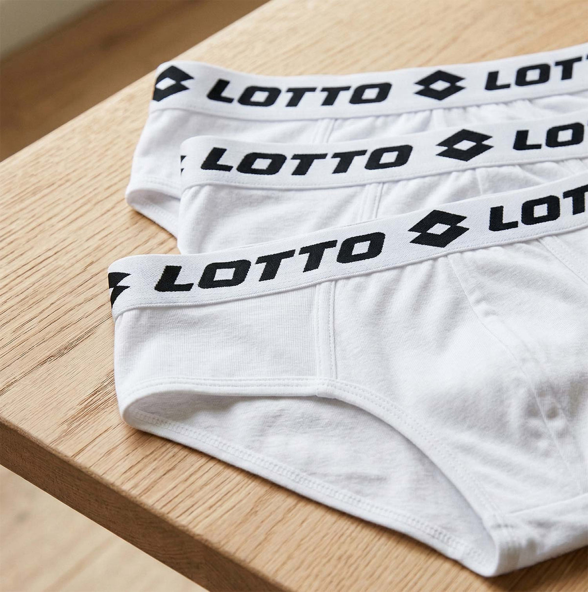 Slip uomo Lotto LS1000 in cotone 3 pz