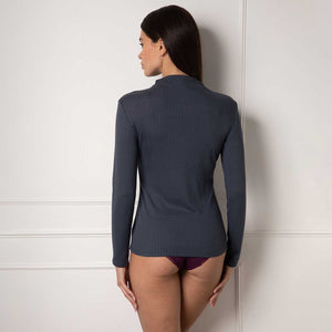 Maglia donna collo vulcano morbida e calda Lovable L0EEM 