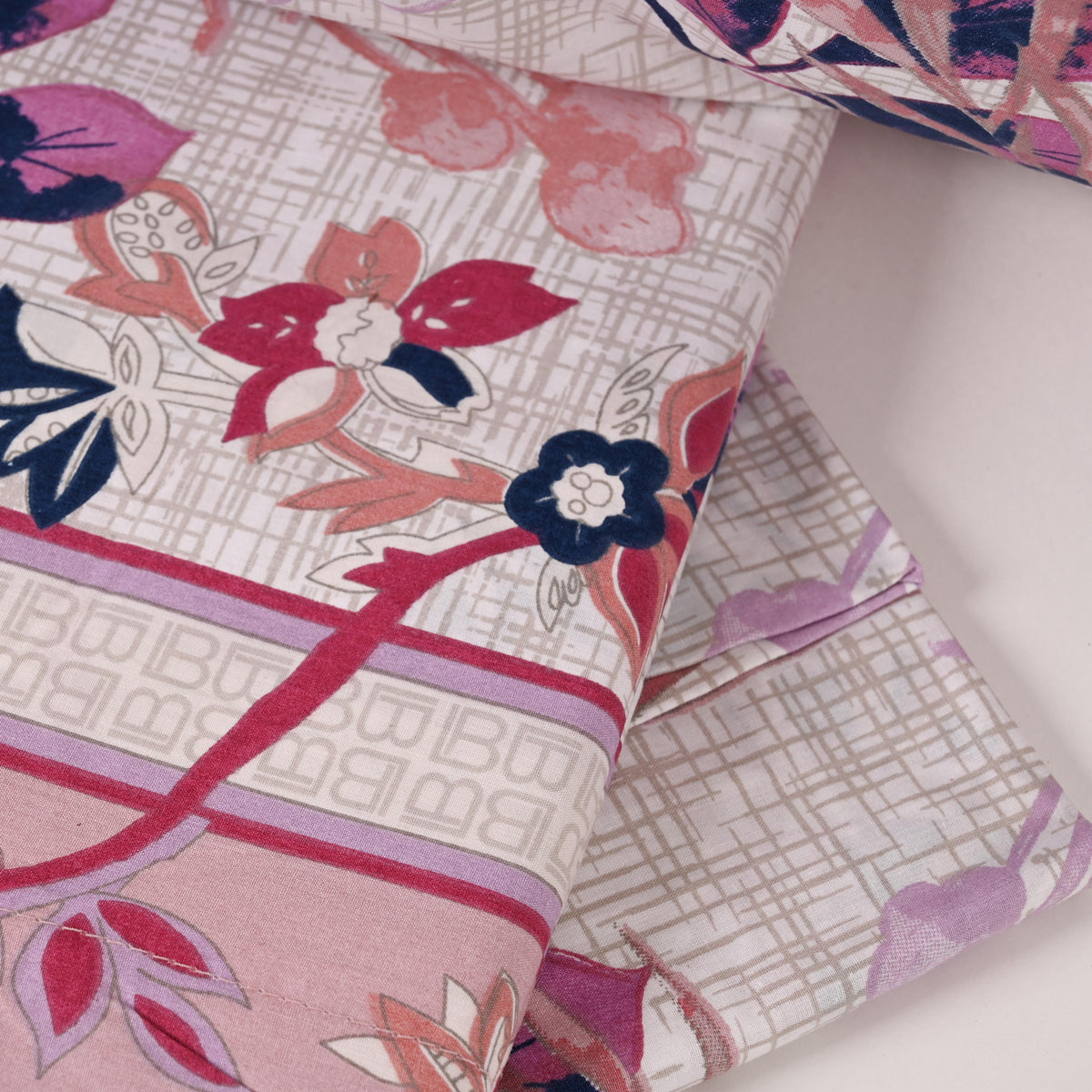 Completo letto maxi Laura Biagiotti 100% Percalle di cotone Palma