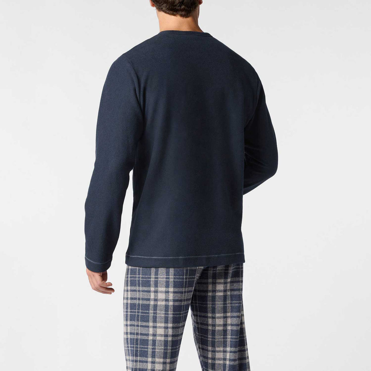 Pigiama uomo scollo serafino punto milano Perofil VPRT93229