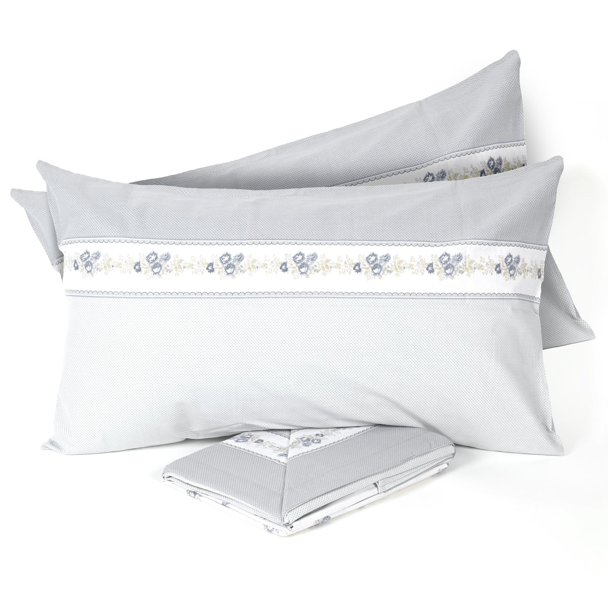 Lenzuola 100% cotone Preziosa Alba DIS.64