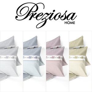 Lenzuola 100% cotone Preziosa Alba DIS.64