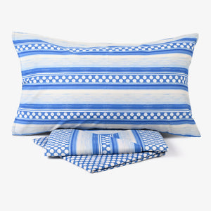 Completo letto pois 100% cotone Preziosa alba 57