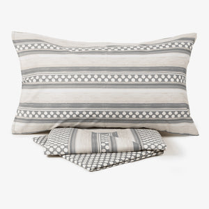Completo letto pois 100% cotone Preziosa alba 57