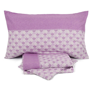 Lenzuola Preziosa letto Flanella Soffice dis.18