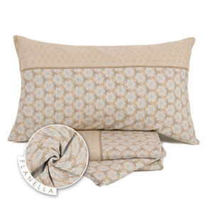 Lenzuola Preziosa letto flanella Soffice dis.23