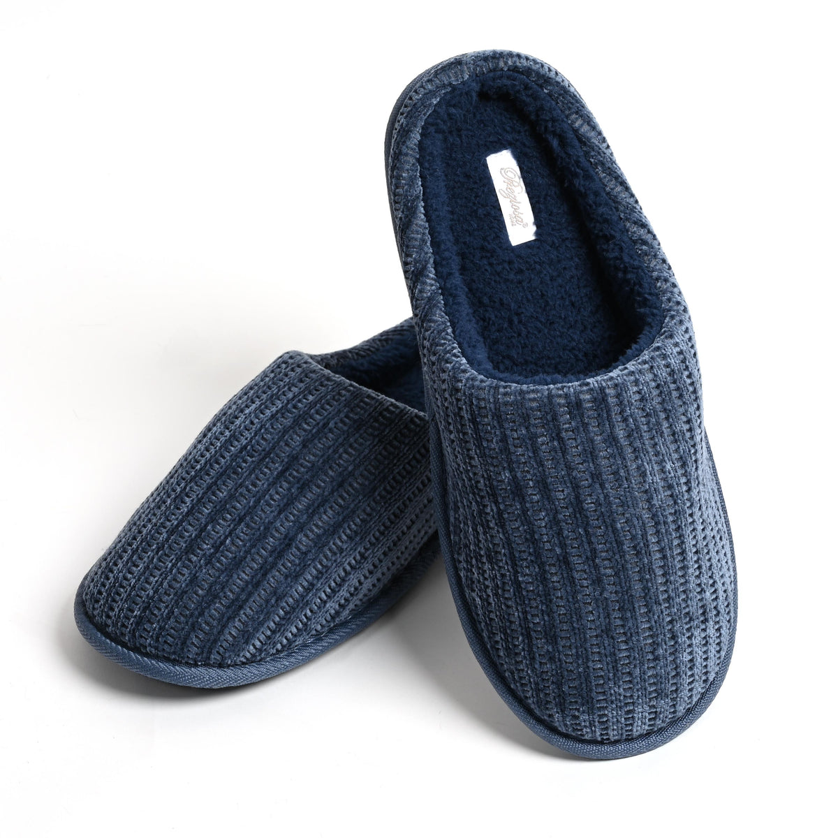 Pantofole calde in sherpa Uomo Preziosa 0154 Antiscivolo