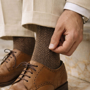 Calza lunga uomo caldo cotone assortite Prisco Jack L - 3 paia