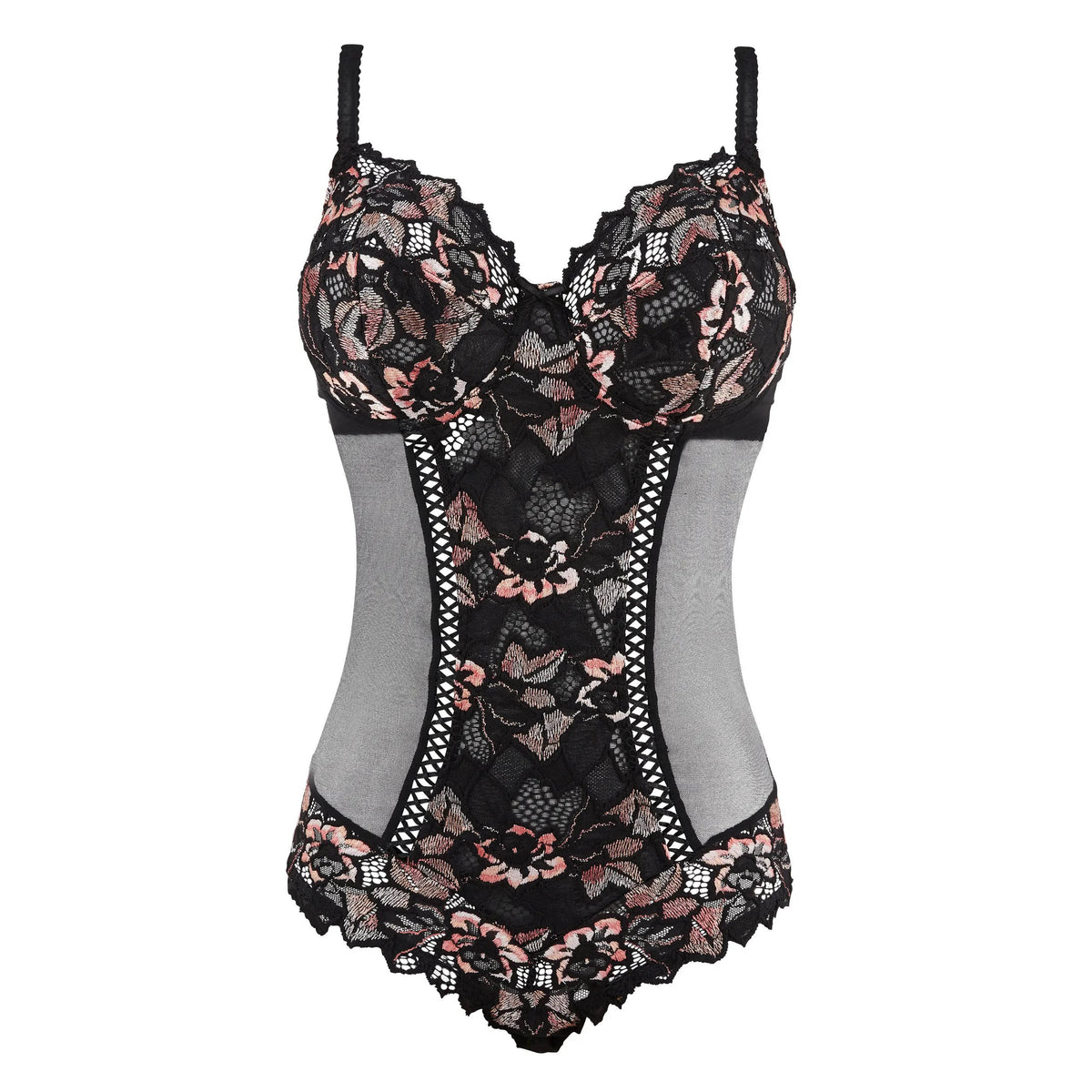 Body tulle e pizzo Sans Complexe 20AAN74