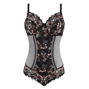 Body tulle e pizzo Sans Complexe 20AAN74