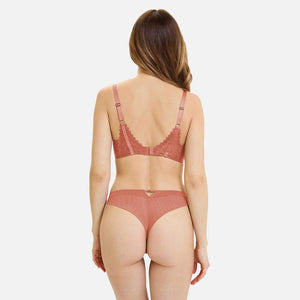 Slip brasiliana microfibra e pizzo Sans Complexe 31PAO90