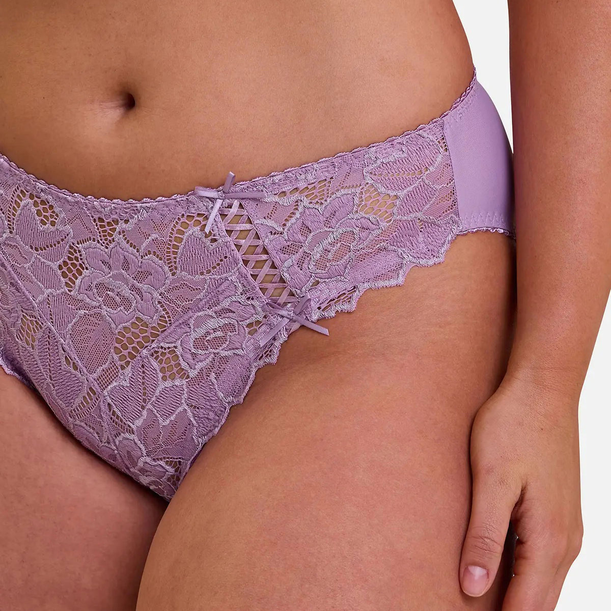 Slip donna pizzo e microfibra Sans Complexe 66564